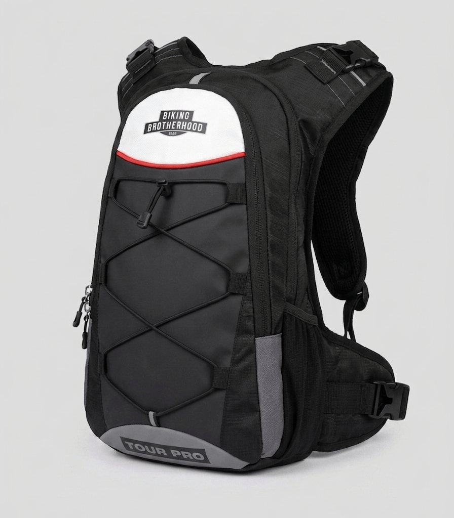 TOURPRO BACKPACK WITH HYDRATION BLADDER 2L | Biking Brotherhood Gears