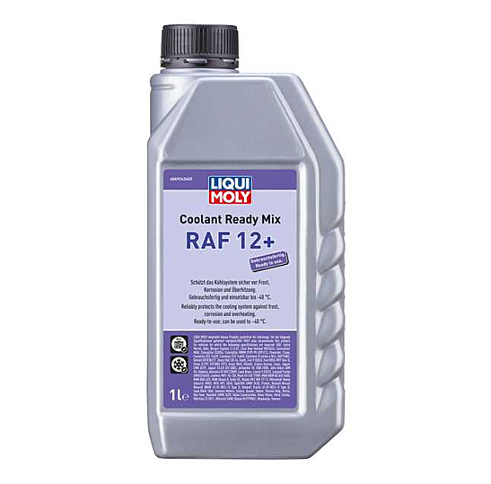 Coolant & Antifreeze Ready Mix RAF 12+ 1000 ml | Liqui Moly