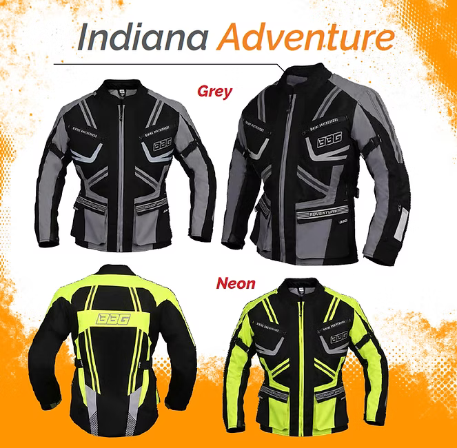 Indiana Adventure (With Chest Guard) | Biking  Brotherhood Gears