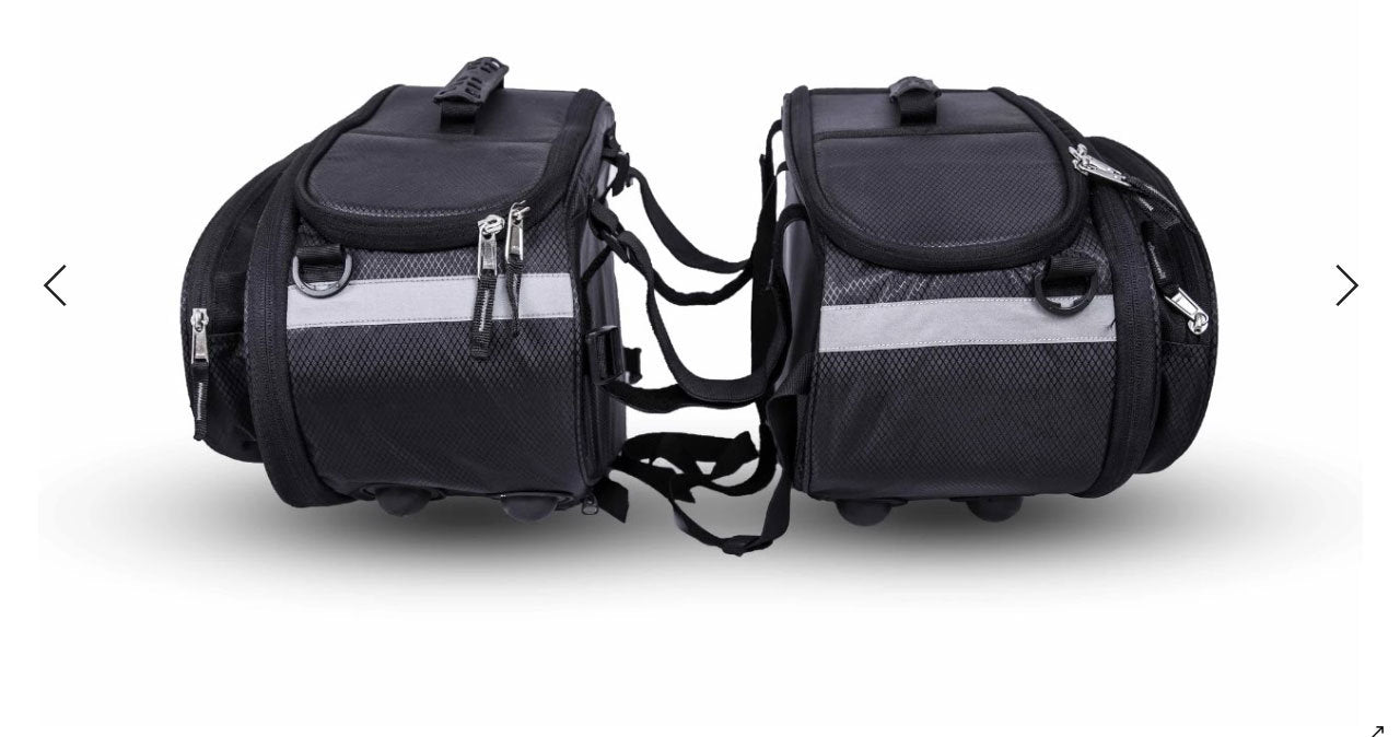 SADDLE BAG SET | Biking Brotherhood Gears