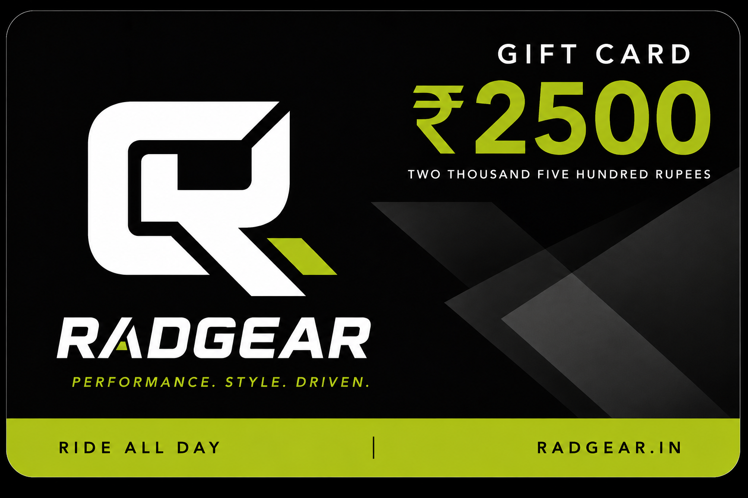 RadGear Gift Card