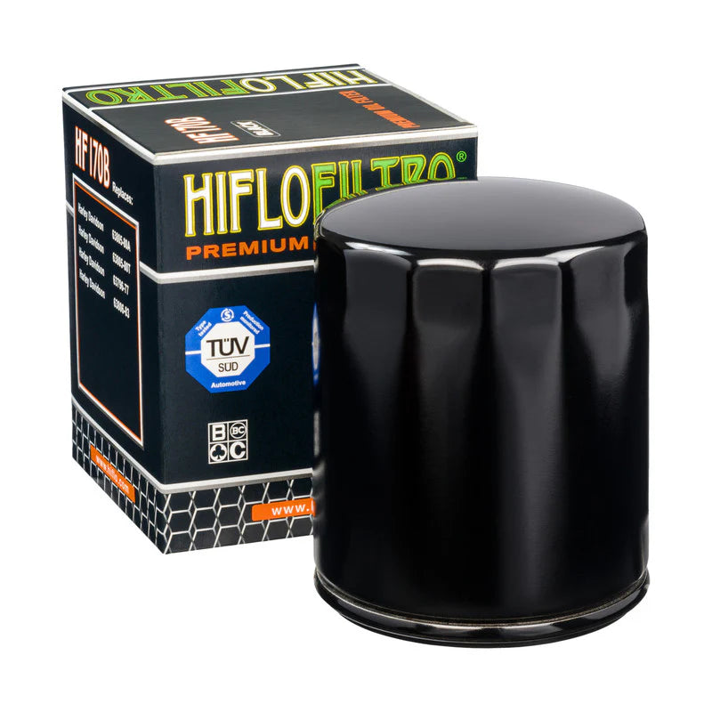 HiflowFiltro Premium Oil Filter HF170B (Black)