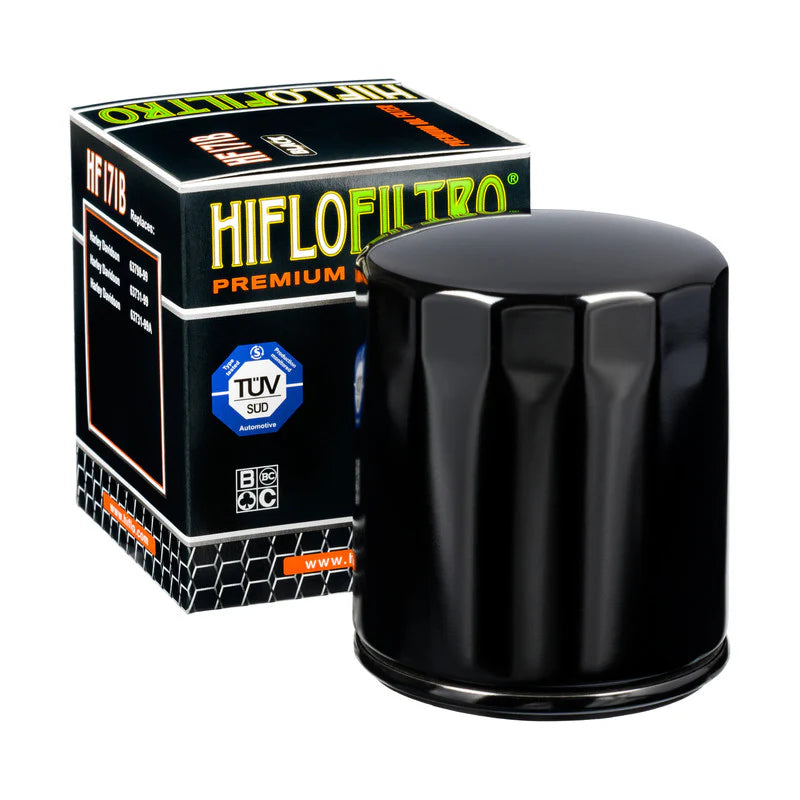 HiflowFiltro Premium Oil Filter HF171B (Black)
