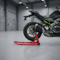 66Bhp Universal Paddock Stand – Spool Type + Swing Arm (2-in-1)