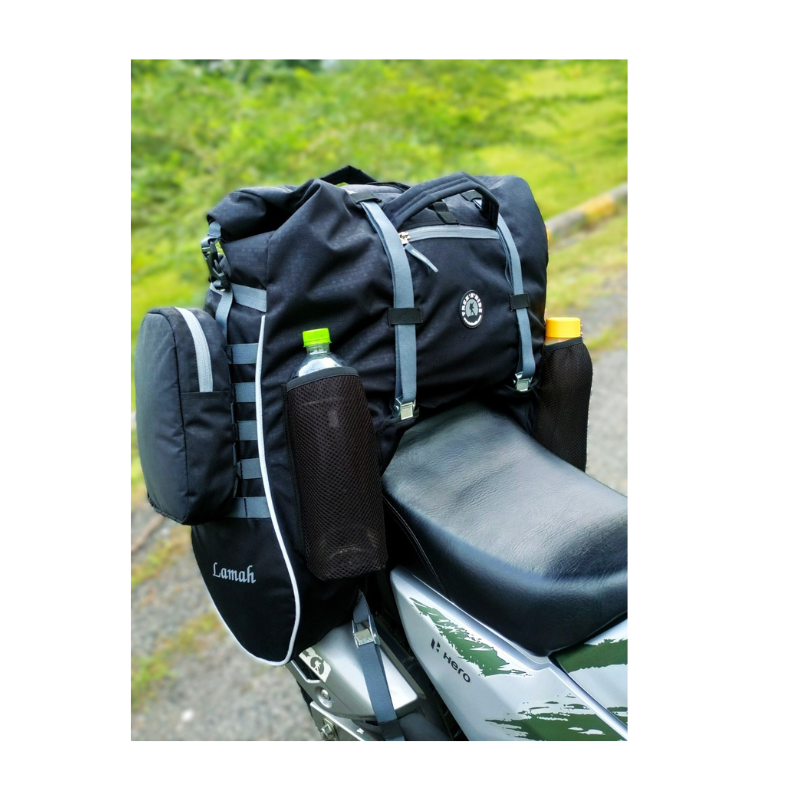 Waterproof Saddle Bag and Tail Bag – Lamah (75Ltrs)