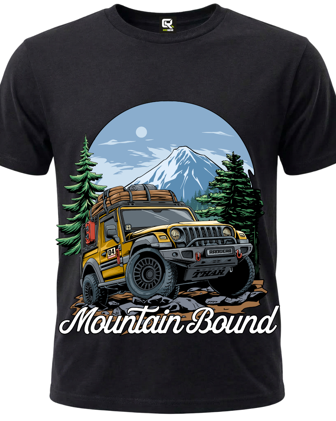 Mountain Bound | Limited Edition Motorcycle Rider Tee
