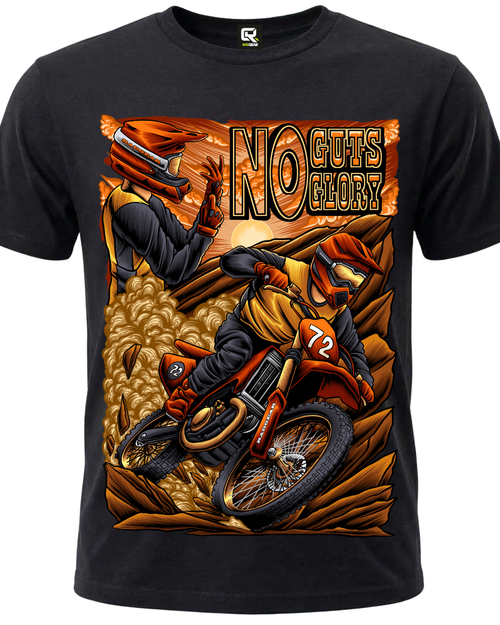 No Guts No Glory  | Limited Edition Motorcycle Rider Tee