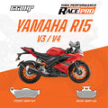 Yamaha R15 V3 /V4 Race Pro Sintered Brake Pad upto 2024