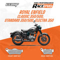 Royal Enfield Classic 350/500, Standard 350/500 & Electra 350 Race Pro Sintered Brake Pad