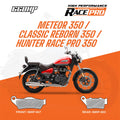 Royal Enfield Classic Reborn /Meteor /Hunter Race Pro Sintered Brake Pad | 66BHP