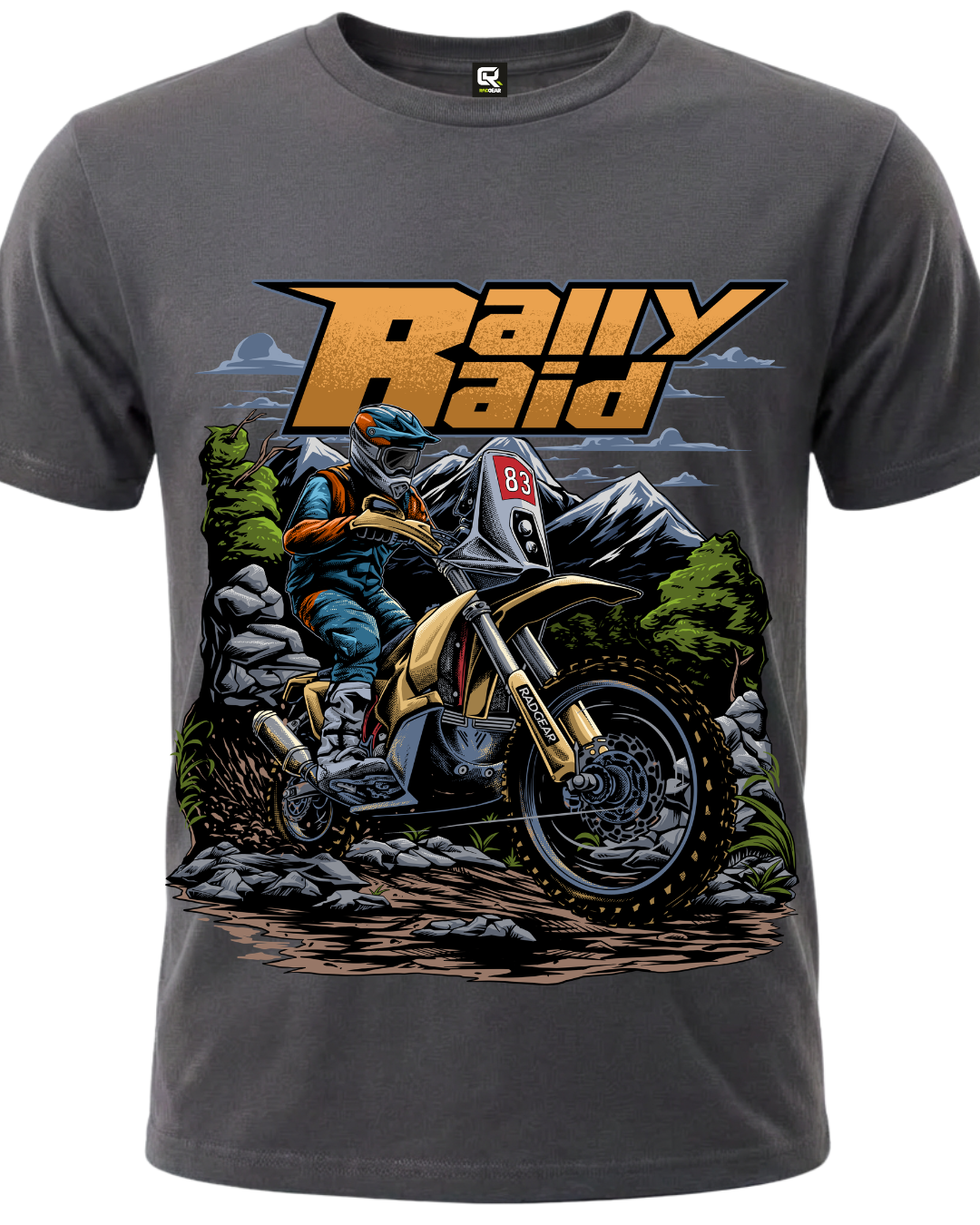 Rally Raid Biker | Limited Edition Motorcycle Rider Tee