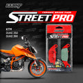 KTM Duke & RC 125 / 200 / 250 / 390 66BHP street pro semi ceramic Brake Pad