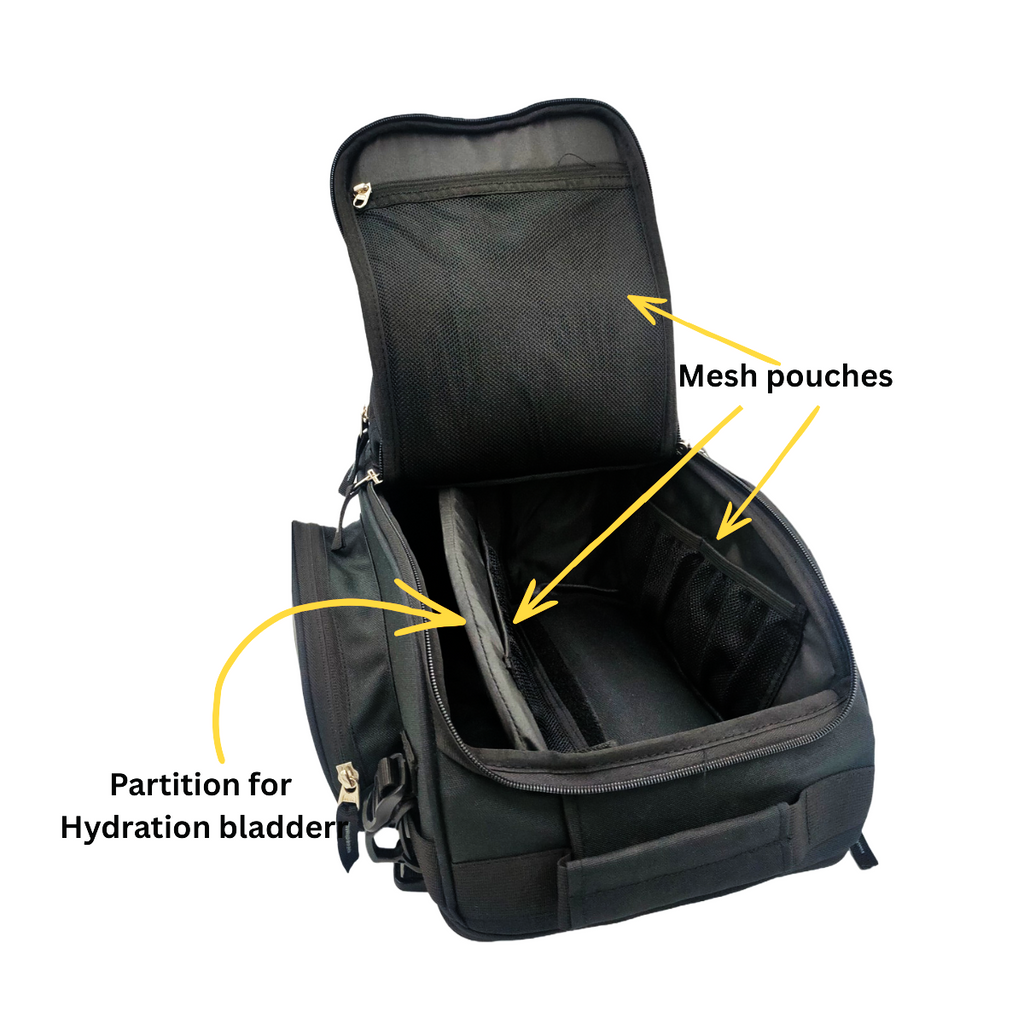 Motorcycle Waterproof Tank Cum Tail Bag (22Ltrs)