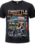Throttle Abuser | Limited Edition Motorcycle Rider Tee