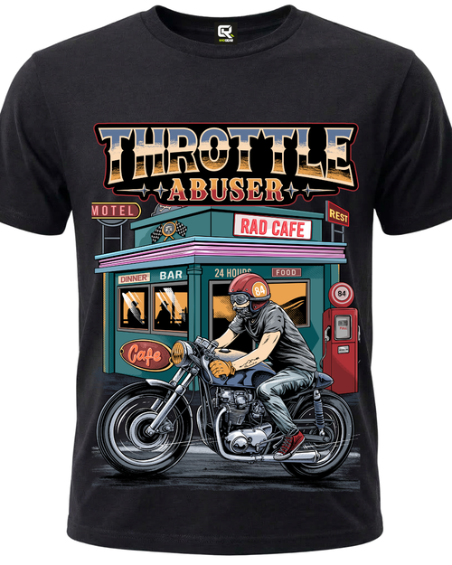 Throttle Abuser | Limited Edition Motorcycle Rider Tee