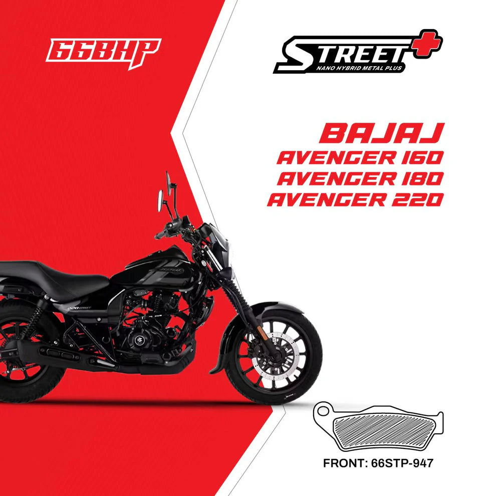 Bajaj Avenger 160/180/220 66BHP Street Plus Brake Pads