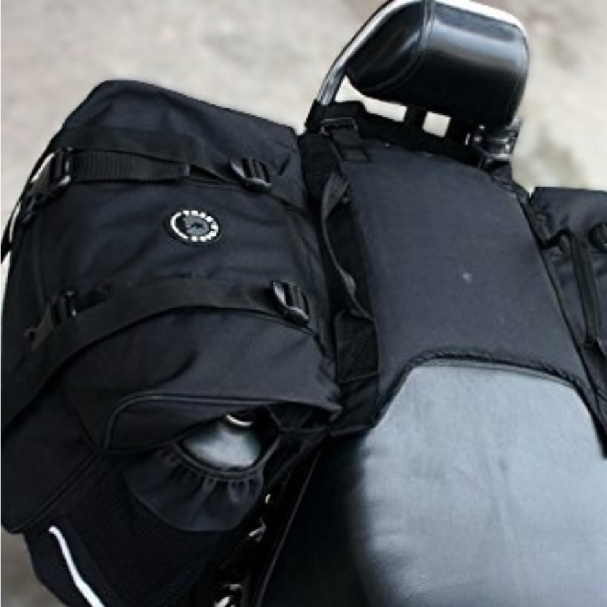 Motorcycle Waterproof Saddle Bag – Classiq (45Ltrs)