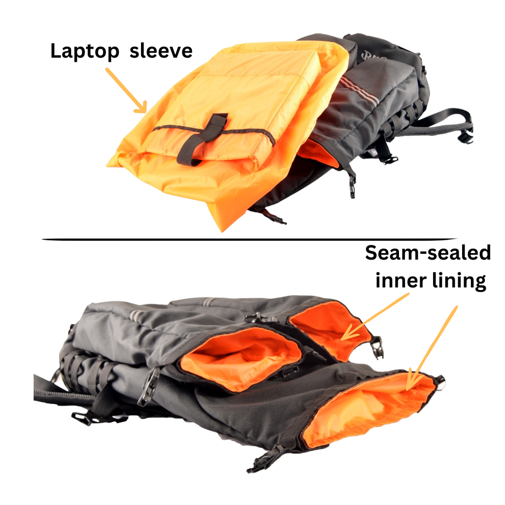 Biker – Motorcycling Backpack with Helmet Pouch