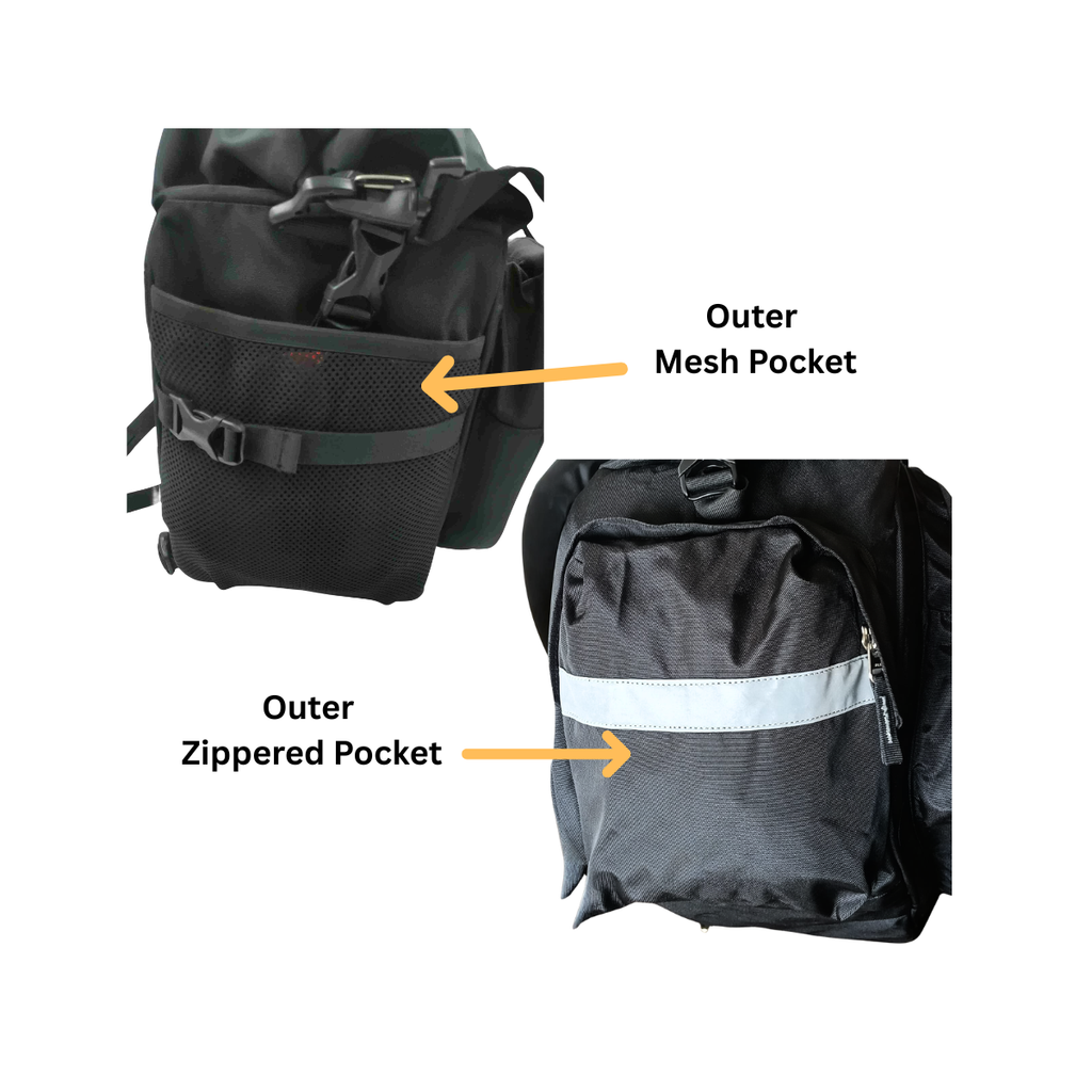 Motorcycle Waterproof Saddle Bag – Xplorer (68Ltrs)