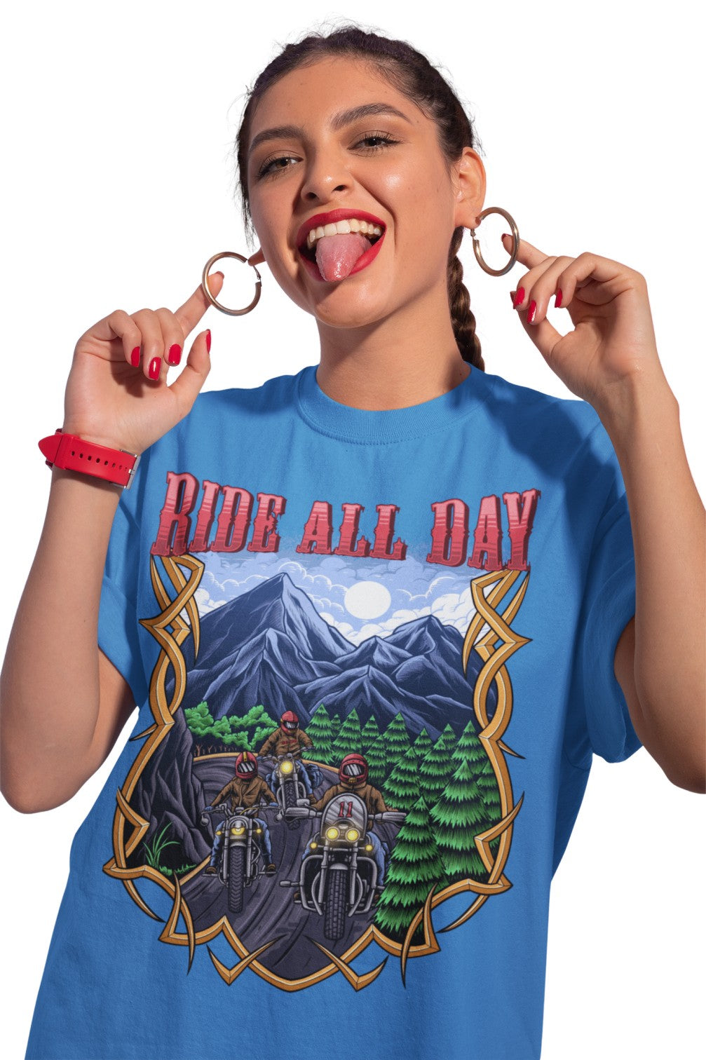 Ride All Day | Biker Tshirt