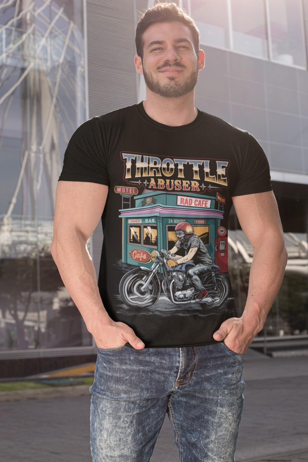 Throttle Abuser | Biker Tshirt