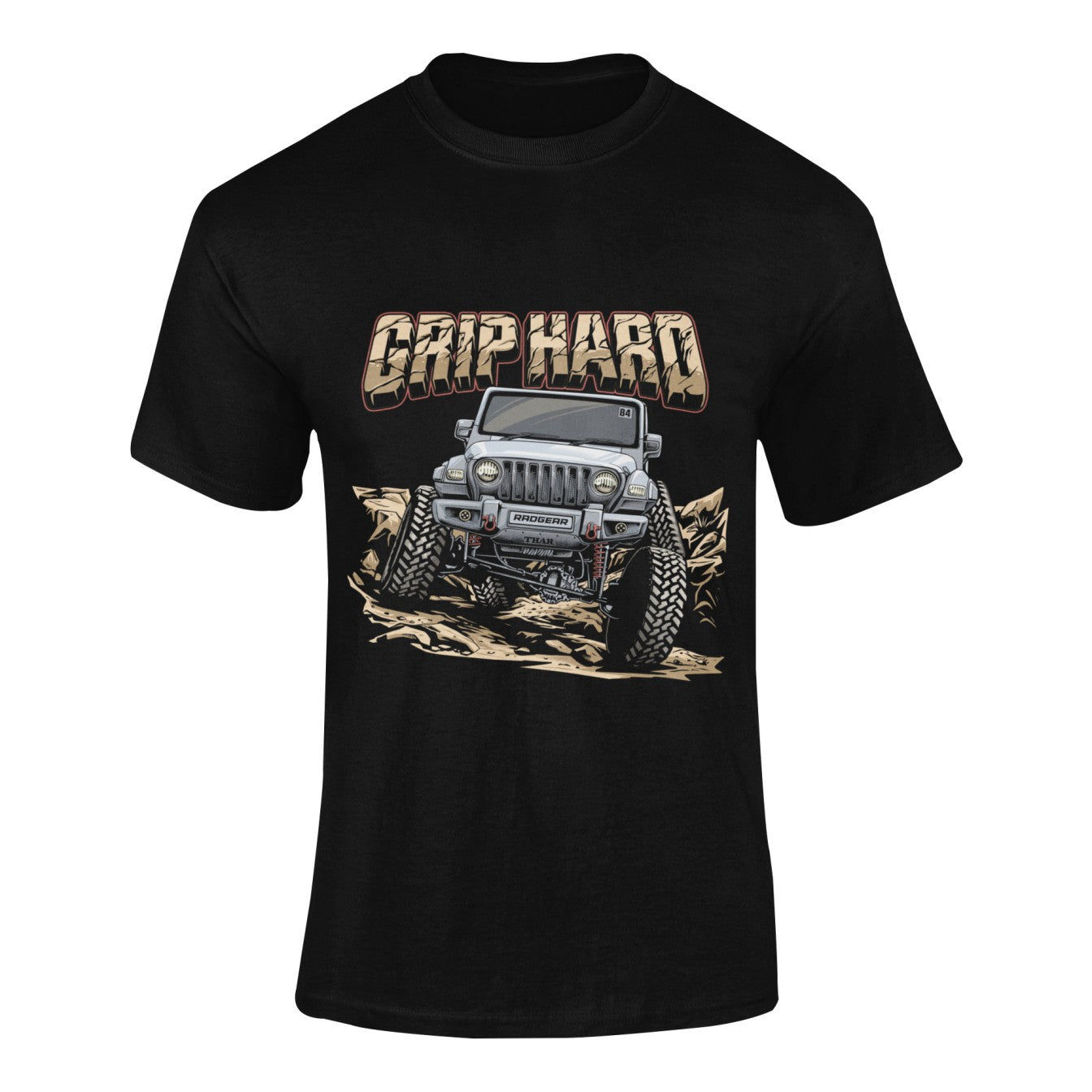 Grip Hard | Biker Tshirt