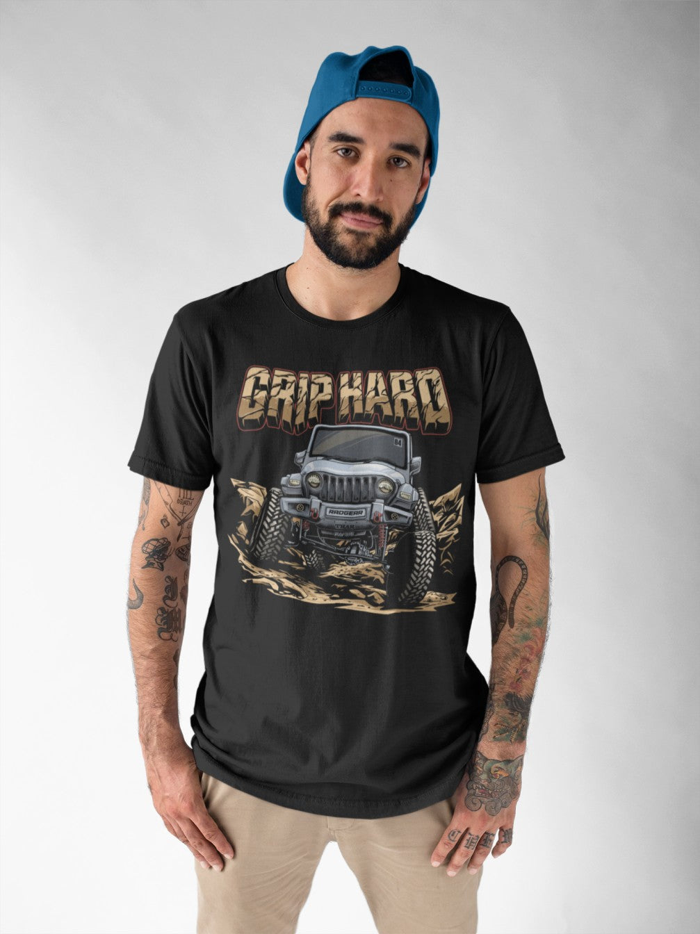 Grip Hard | Biker Tshirt