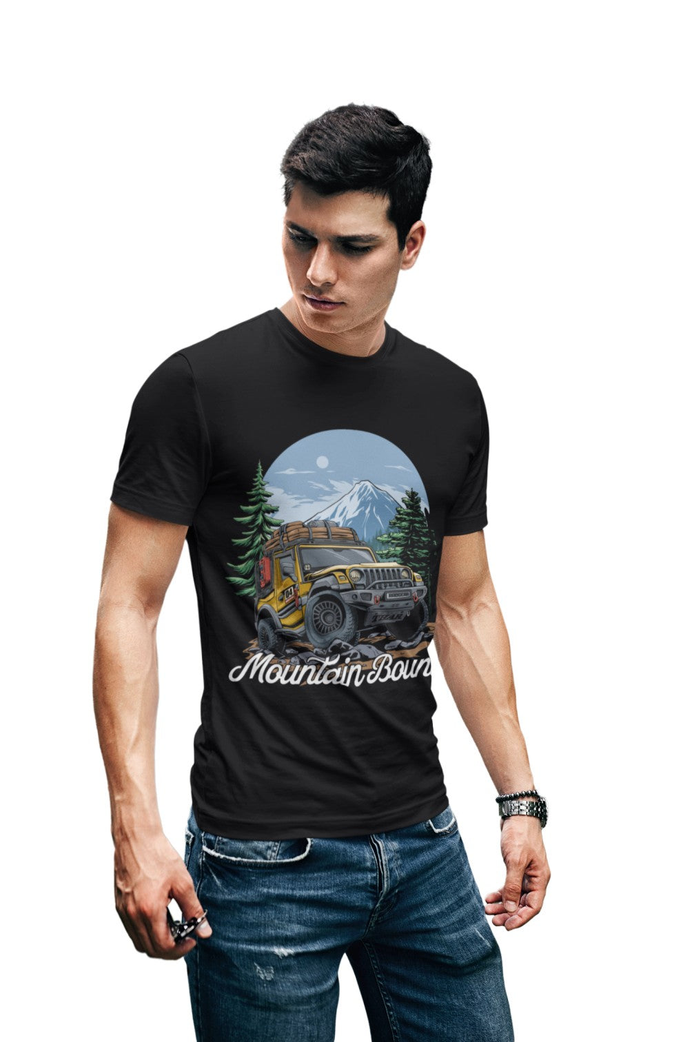 Mountain Bound | Limited Edition Motorcycle Rider Tee