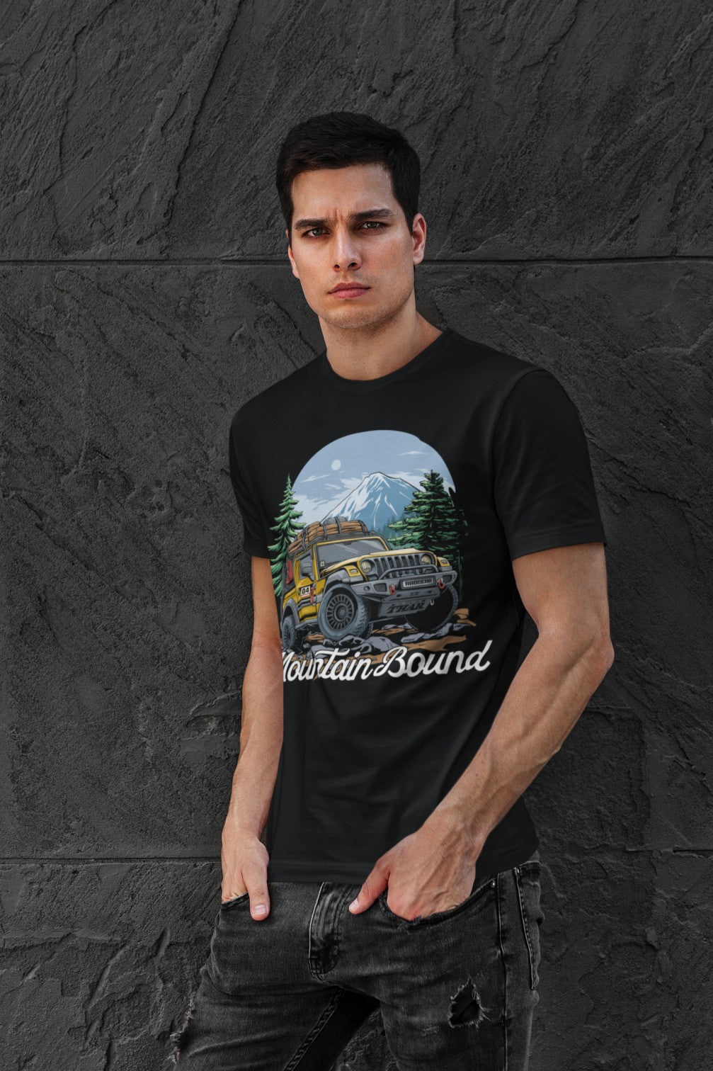 Mountain Bound | Limited Edition Motorcycle Rider Tee