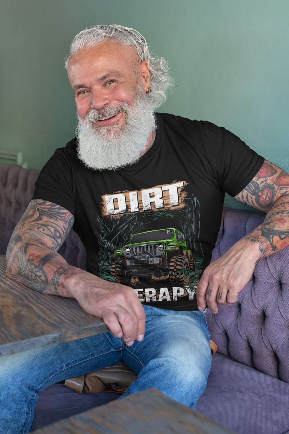 Dirt Therapy | Limited Edition Motorcycle Rider Tee