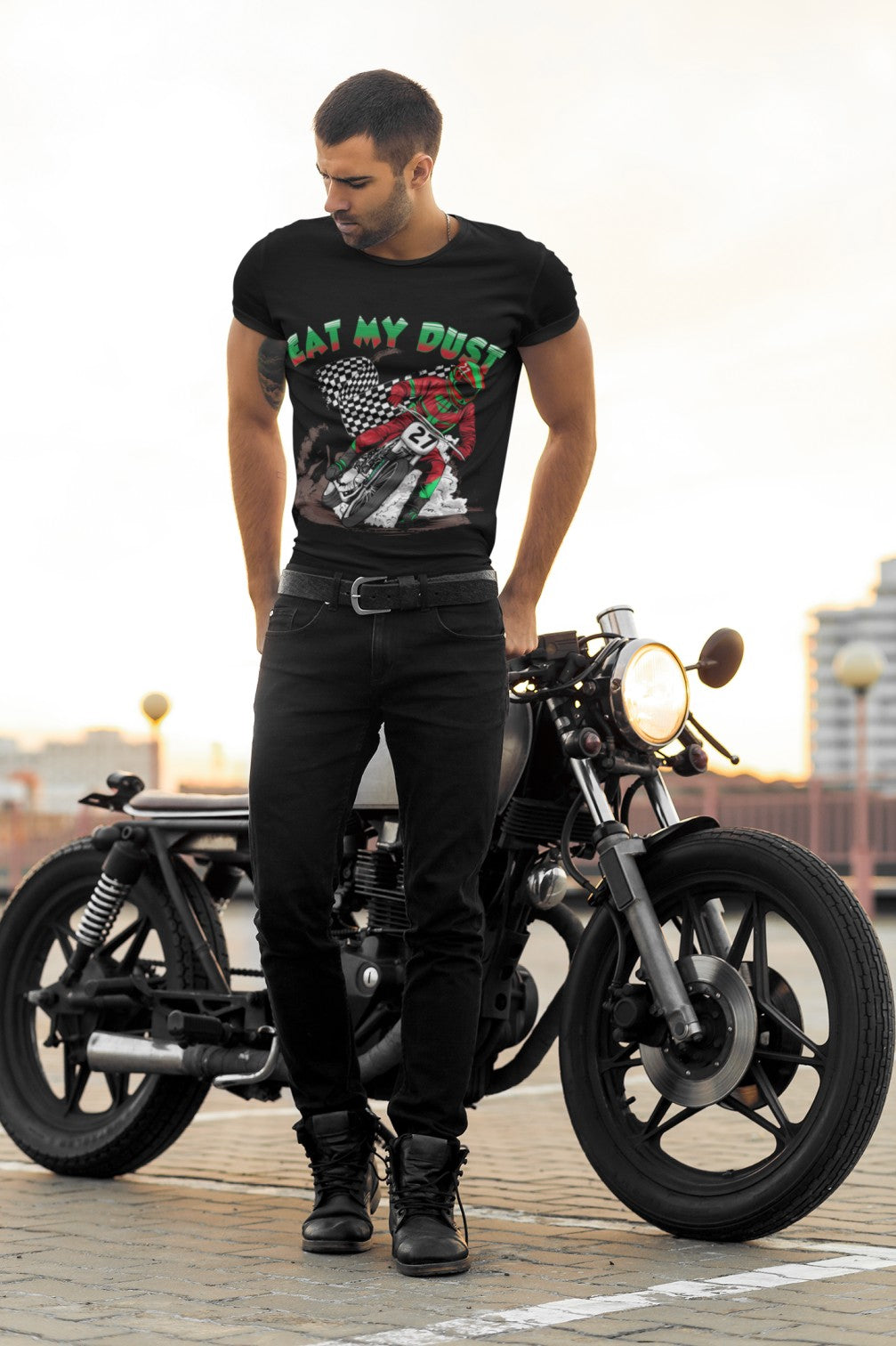 Eat My Dust | Limited Edition Motorcycle Rider Tee
