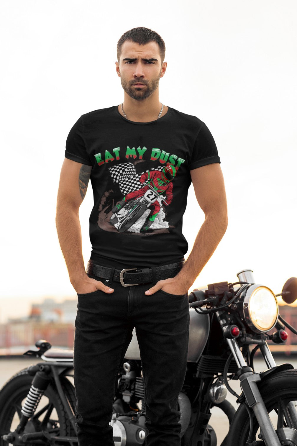 Eat My Dust | Limited Edition Motorcycle Rider Tee