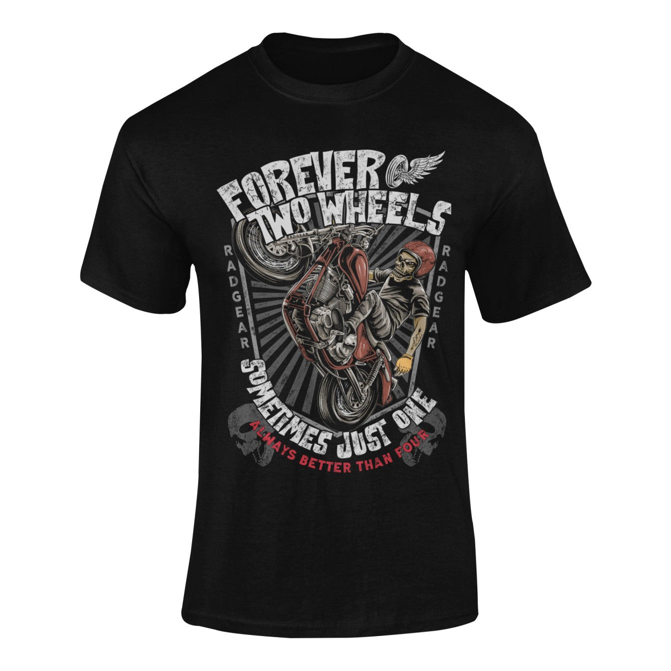 Forever Two Wheels | Biker Tshirt