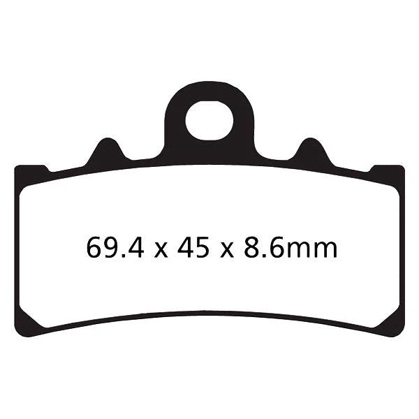 EBC Brakes Double-H Series Sintered Brake Pads  for BMW GS 310 / GS 310 R