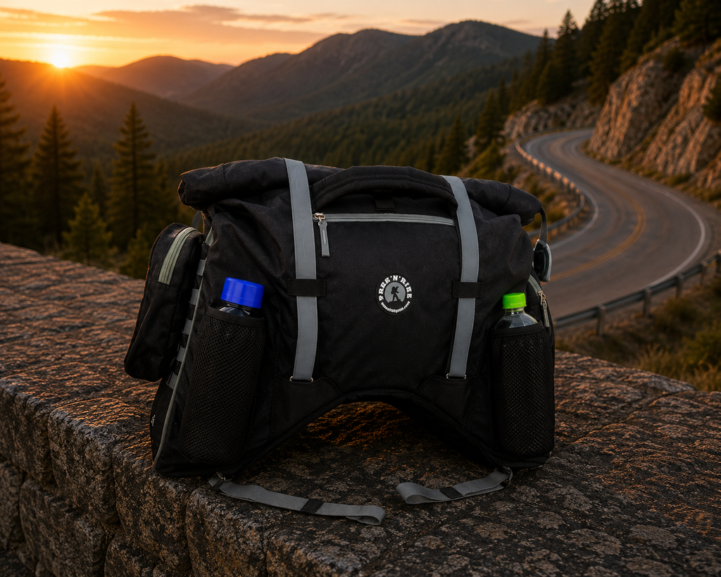 Waterproof Saddle Bag and Tail Bag – Lamah (75Ltrs)