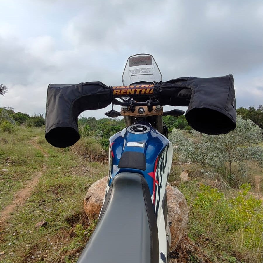 Motorcycle Handlebar Muffs (Mitts) for Winter and Snow Riding